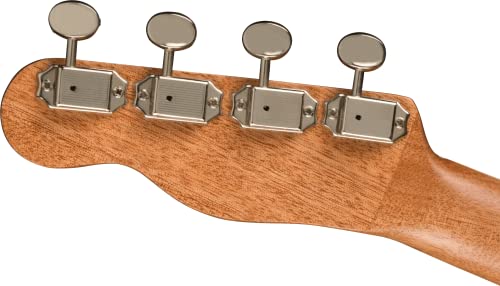Fender Zuma Exotic Concert Ukulélé Noyer Doigter Bocote - Les Beatles, Paul McCartney, John Lennon, RIngo Starr, George Harrison Fender Zuma Exotic Concert Ukulélé Noyer Doigter Bocote – Image 7