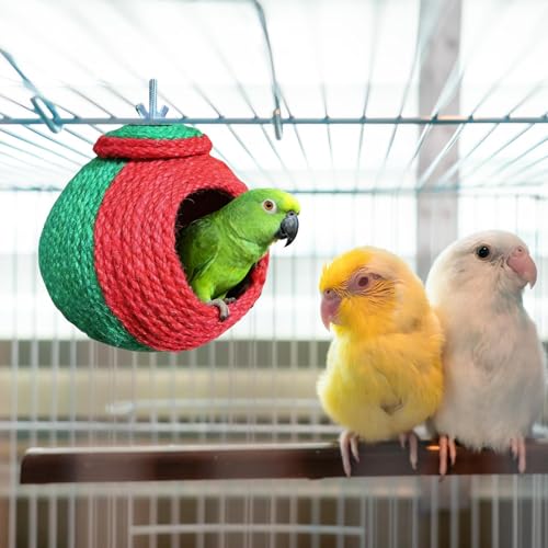 Generico Hundehütte zum Schlafen, Spielen, Nisten und Ausruhen, geeignet für kleine Tiere und Hamster, zum Schlafen, Spielen, Nisten und Ausruhen, für den Innen- und Außenbereich