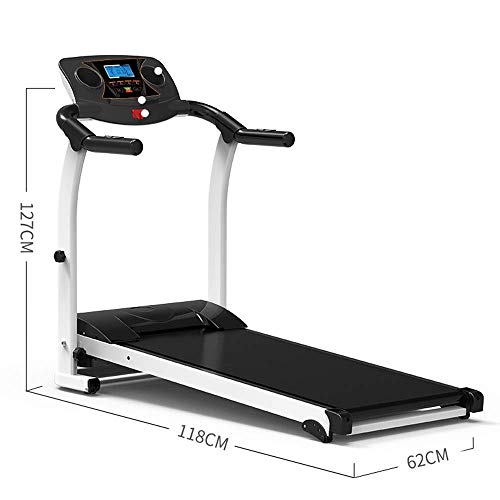 Image of Treadmill,Foldable Steel Frame Treadmills 1.5HP,Adjustable Incline Fitness Exercise Cardio Jogging W /Emergency System Hand Grip,Gym Equipment