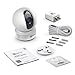 EZVIZ EZ360 1080P HD Pan/Tilt/Zoom WiFi Home Security Camera-Auto Motion Tracking, Night Vision, Two-Way Audio (White) (Camera Only)