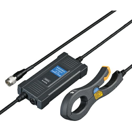 HIOKI 日置電機 CT6834-01 AC/DCカレントプローブ 電流 センサー 定格電流 AC/DC 500 A 周波数帯域 DC~50 kHz 測定可能導体径 φ20 mm ケーブル長10 m