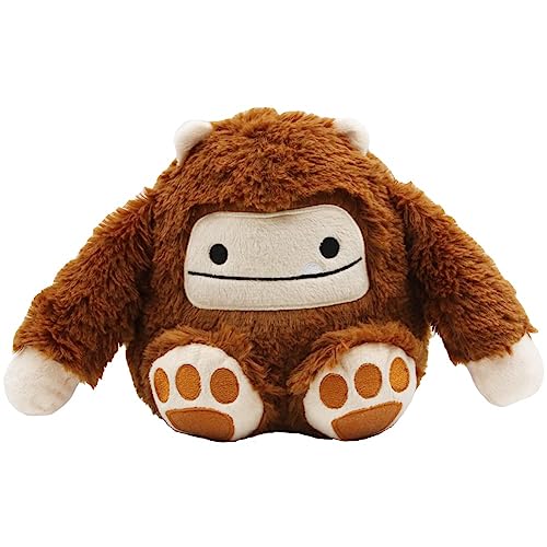 5.9inch Bigfoot Plush Toy Adorable Big Foot Plushie Cute Monster Stuffed Animal Doll, Brown, 5.9 inches