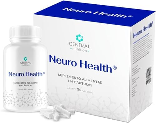 Suplemento Neuro Health Central Nutrition, 90 Cápsulas, com Magné...