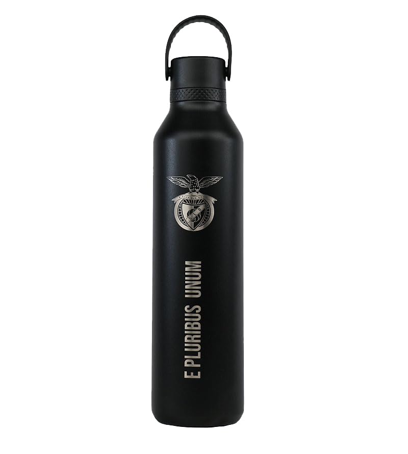 Garrafa Térmica Runbott Mii Benfica 1000Ml Preto 972823