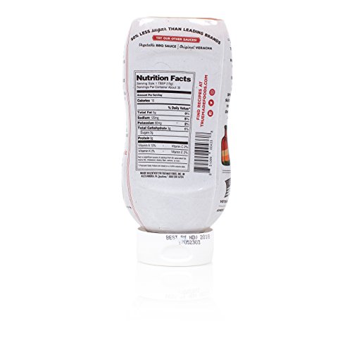 True Made Foods Vegetable Ketchup, Paleo Friendly, Non-GMO, Low Sugar, 17oz Squeeze Bottle, Pack of 2 - Thumbnail 4