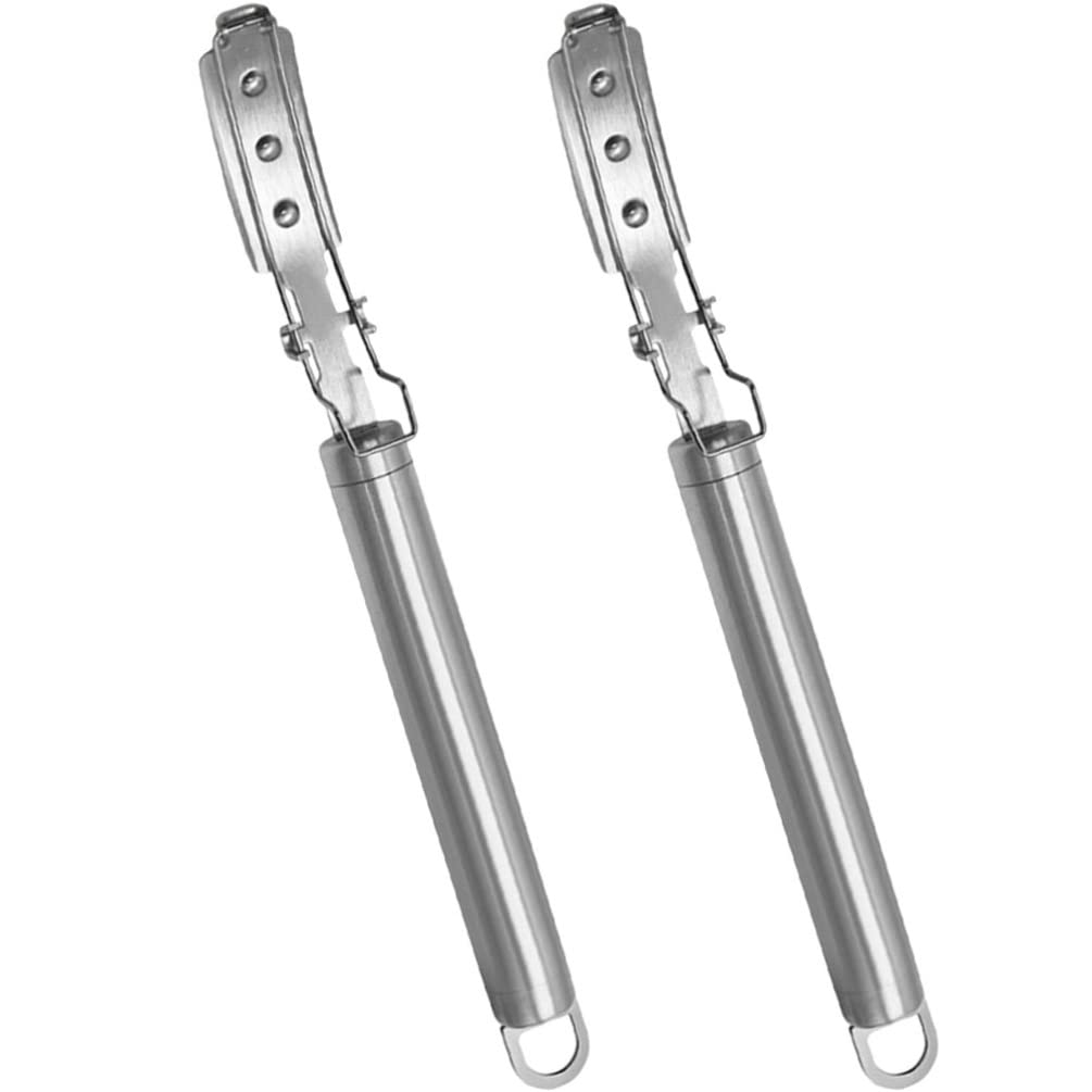 Cabilock Pig Processing Tools 2pcs Stainless Steel Hair Remover Knife Meat Hair Scraper Tool Kitchen Gadget