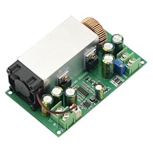 DC-DC 600W 25A Step Down Power Supply w/Fan Buck Adjustable Voltage Converter Module 12-75V to 2.5-50V