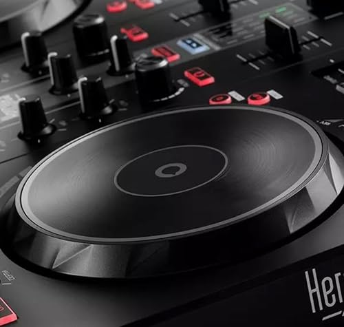Image of Hercules DJControl Inpulse 300 MK2 2-Channel DJ Controller Bundle with Case, TRS-to-RCA Breakout Cable, and Austin Bazaar Polishing Cloth