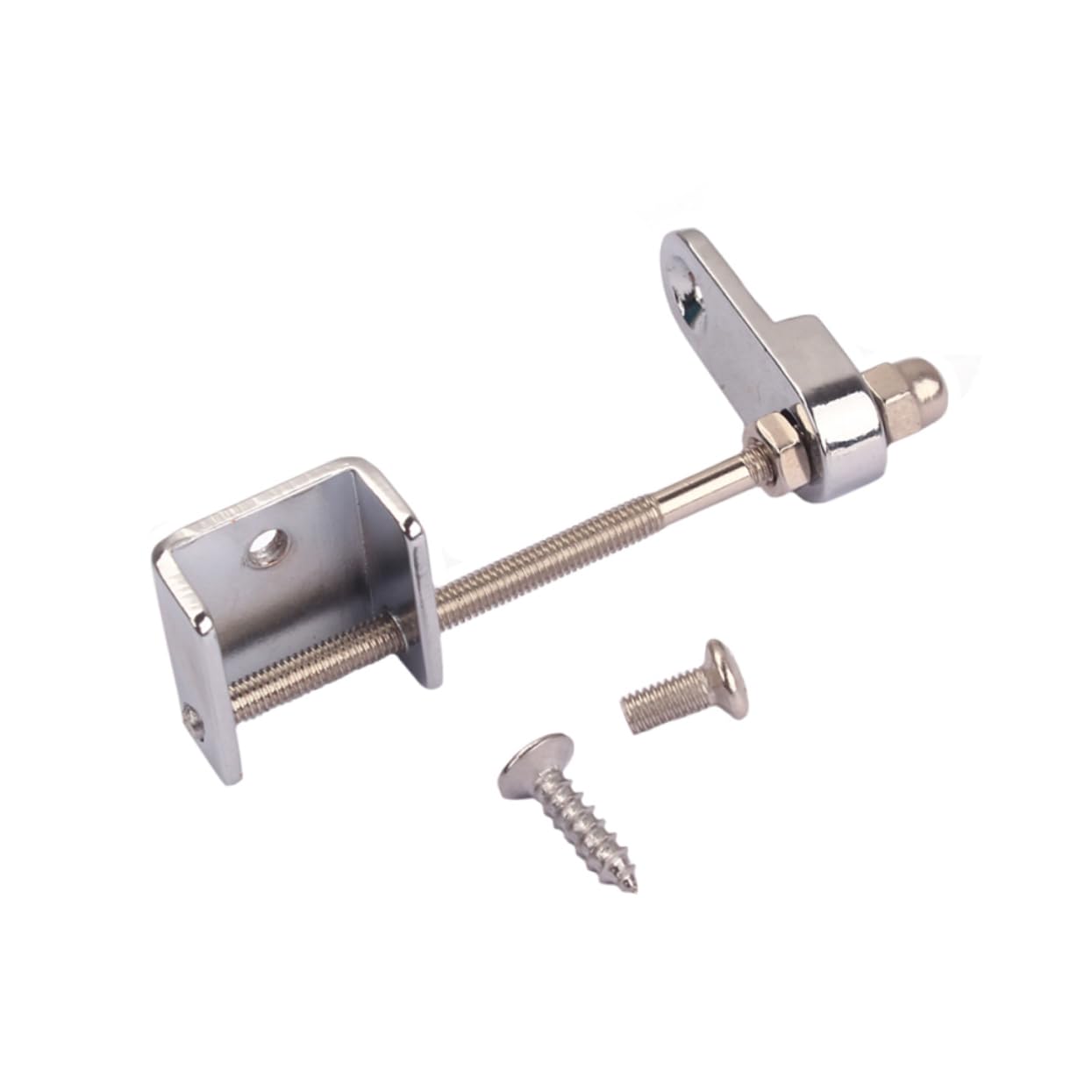 SOESFOUFU 1 Set Mandolin Bracket Screws for Pickguard Mounting Scratch Plate Bracket Holder Aluminum Anodized Easy to Install