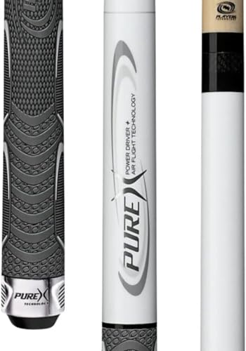 Taco de billar Pure X HXT-P2 blanco 4 piezas miniatura 1