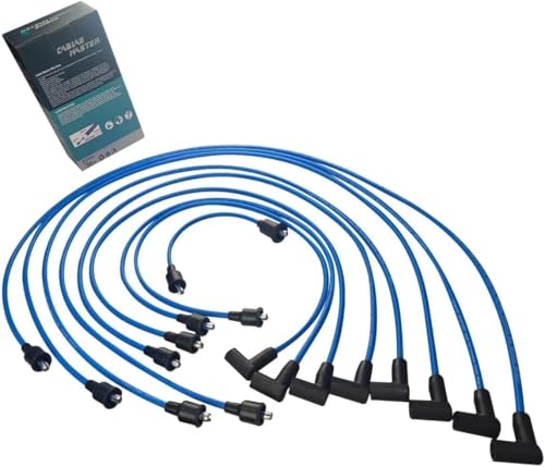 Compatible with Checker Chevrolet GMC 4.3L 4.6L 5.0L 5.3L 5.4L 5.7L 6.5L 6.6L V8 1955-1976 High Performance Spark Plug Wires