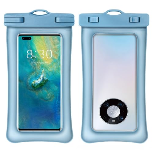 [koulaya]【防水スマホケース】 二層構造 パネル対応 アウトドア・水泳・温泉用 軽量55g 全年齢男女兼用 多色選択 エメラルドの商品画像（Amazon）