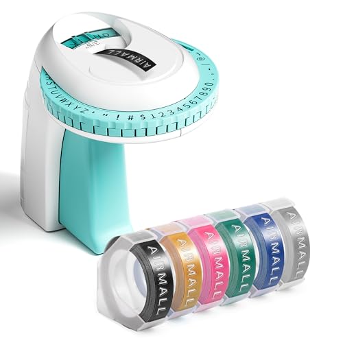 Airmall Omega S Embossing Label Maker Machine, 3D Handheld Vintage ...