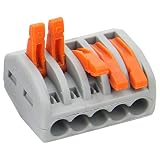 Lever Wire Connectors Nuts Compact Splicing Wire Connectors Fast Connection Terminal Electrical Conn