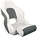 MSC Captain Boat Seat (White/Charcoal)