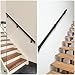 SDNBHT Stair Railing Indoor Metal Hand Rails for Indoor Stairs 1.5