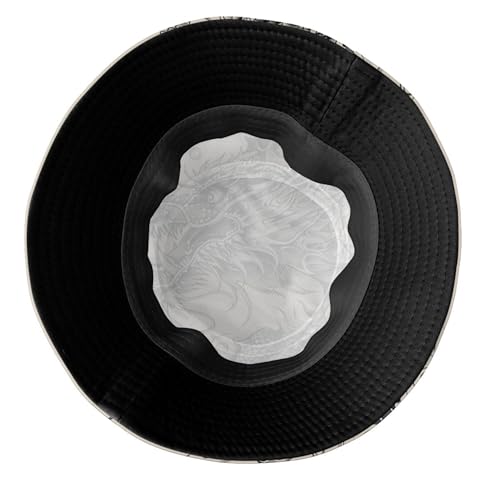 Image of Bucket Hat for Women Men, Fashion Print Outdoor Beach Hat Packable Sun Cap for Travel Hiking