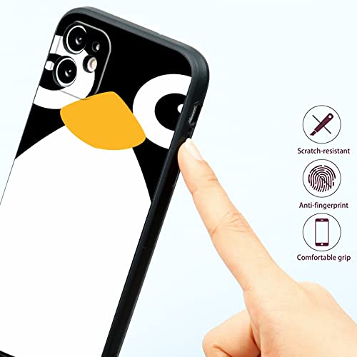 Compatible With Iphone 12 Penguin Case, Penguin Animal Graphic Print Design For Iphone Case Men Boys Women,Shockproof Soft Silicone Protective Cool Case For Iphone 12 For Men #TOP5