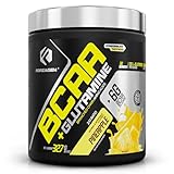 Forzagen BCAAS Amino Acids Powder with Glutamine BCAA Powder, Branched Chain Amino Acids Supplements Powder, BCAA Lean Energy Pre Workout - Post Workout Muscle Recovery Powder, 30 Servings