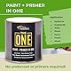 THE ONE All-in-One Farbe & Grundierung – Creme Matt, 250 ml | Multi-Oberflächen 1-Schicht-Formel | Innen & außen | Wasserbasiert, langlebig & VOC-arm