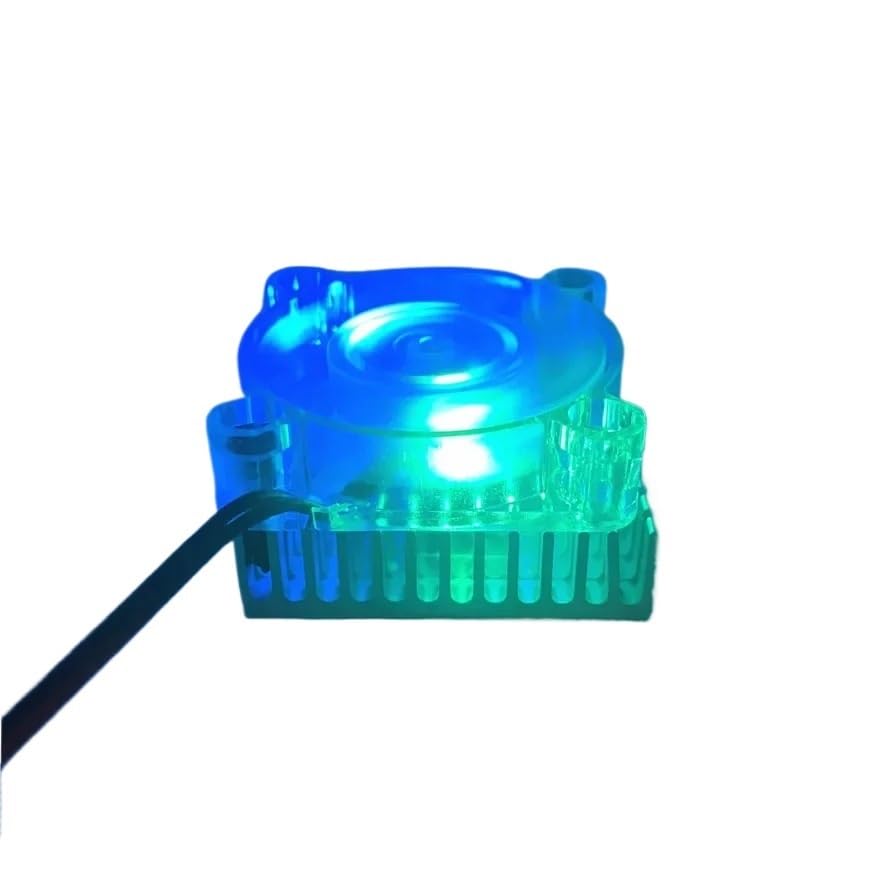 4010 40mm 40x40x10mm Lüfter for North Und South Bridge Chip DC12V Grafikkarte Fan 3D Drucker Stille Kühlung Fan 3pin(5V USB 30MM,Blue LED_NO RGB)