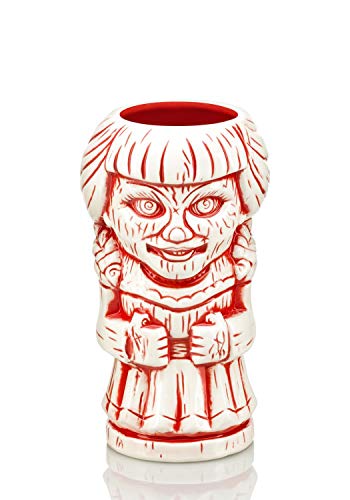 Geeki Tikis Annabelle Doll Mug | Official Annabelle Collectible Tiki Style Ceramic Cup | Holds 16 Ounces