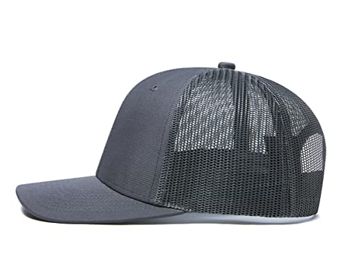 Image of Quanhaigou Trucker Hat - Mesh Snap Back - Unisex Adjustable Baseball Cap - Outdoor Hats for Men Women