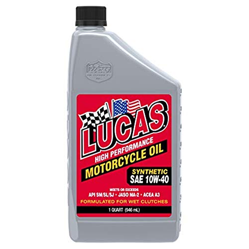 Lucas Oil Aceite Sintético 10W-40 para Motocicleta 1L miniatura 1