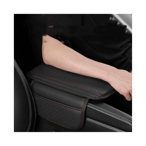 Almohadilla almacenamiento universal para reposabrazos coche con cojín mullido 2