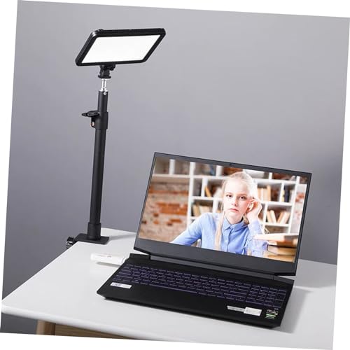 Image of Veemoon Telescopic Camera Stand Adjustable Video Light Light Mount for Desk Compatible Phone Clip and Photography Lighting Equipment