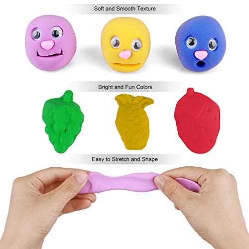Ideallife Modeling Clay Air Dry Diy Ultra Light Molding Clay, 36 Colors Soft Magic Plasticine Craft Toy With Tools, Best Kids Gift For Birthday Holiday #TOP4