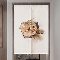 猫 水墨画 掛軸 暖簾 タペストリー ご売約済 猫 水墨画 掛軸 暖簾 タペストリー - メルカリ