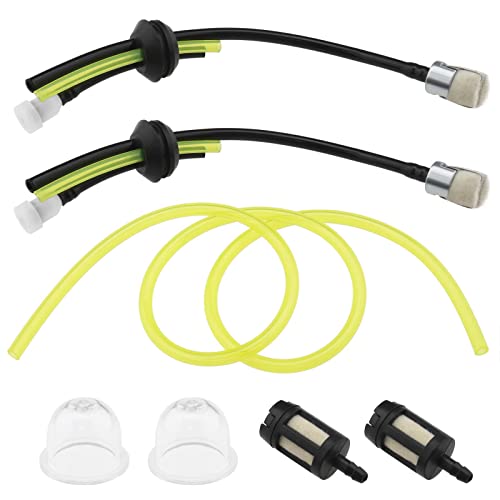 SG Store Lot de 7pcs Filtres à Essence avec Tuyau de Carburant Compatible avec Fuxtec FX-MT152 MFS520 FX-FSR152 Outil Multi-fonction 4 en 1 Débroussailleuse Multifonction