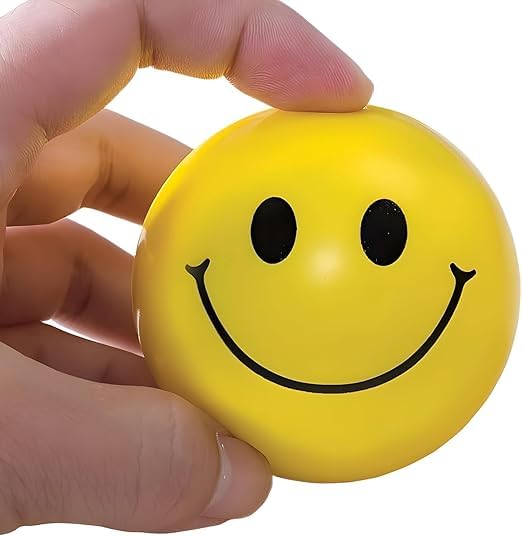 Smiley Face Stress Reliever Soft Ball (Pack of 3)-image-6