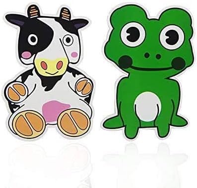 SUMAG Magic Cow and Frog (Large Size) Magic Tricks Quick Change Card Magic Magiciain Stage Illusions Gimmick Props Comedy Mentalism