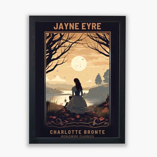 Póster de Jane Eyre grande para pared, lámina clásica de alta calidad para decorar tu hogar