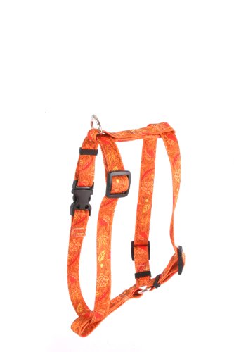 Yellow Dog Design Roman Harness, Small/Medium, Fall Leaves