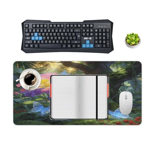Jungle Reverie Desk Pad impermeable y grande 30x60 cm miniatura 4