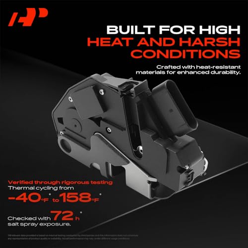 Image of A-Premium Front Left Driver Side Door Lock Actuator Compatible with Ford Escape 2013-2019, Focus 2014, C-Max 2013-2018 & Lincoln MKC 2015-2016