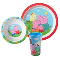 Peppa Pig 3tlg. Frühstücksset