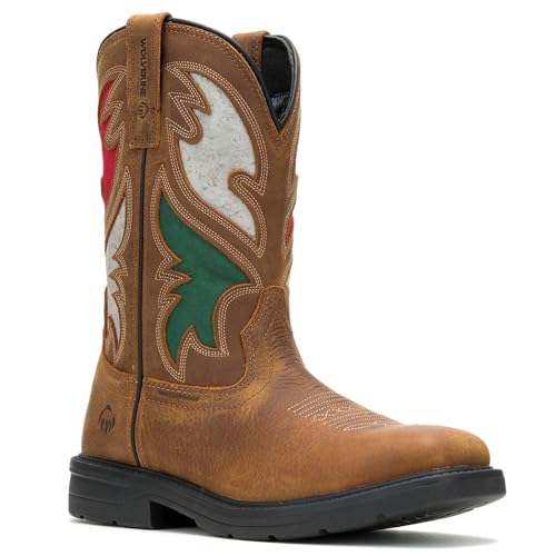 Image of Wolverine Rancher Flag Steel Toe Wellington
