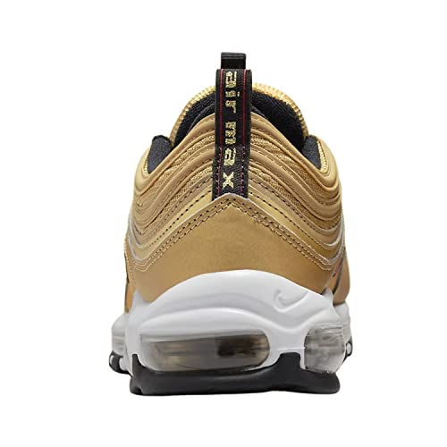 Nike mens Air Max 97 Og, Metallic Gold/Varsity Red, 114