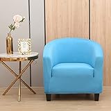 【Protection de chaise parfaite】: cette housse de chaise tonneau peut remettre à neuf votre fauteuil et le rendre plus beau. En même temps, la housse peut également protéger votre fauteuil de la déchirure quotidienne