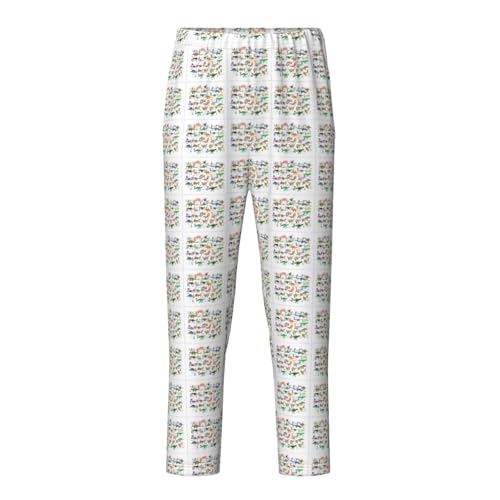 Pantalon de pyjama dinosaures extensible pour en finir avec les nuits inconfortables