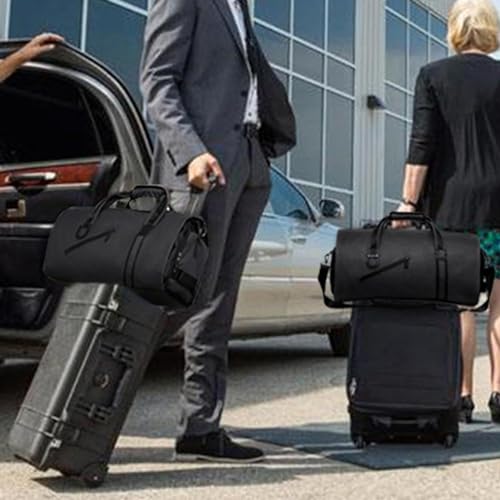 Garment Duffel Bag, Pouch Shoe Weekender Bags, Hanging Suitcase Suit Travel Bags, Weekender Bag With Shoe Pouch, Sports Gym Tote Bag, Suitcase Suit Business Travel Bag4