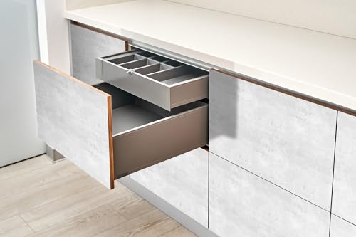 Papel pintado autoadhesivo de efecto hormigón mate de 100x50 cm para muebles de dormitorio 5