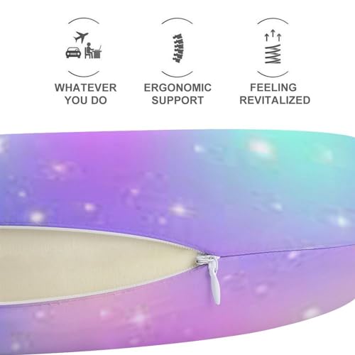 Almohada de espuma viscoelástica en forma de U personalizada miniatura 5