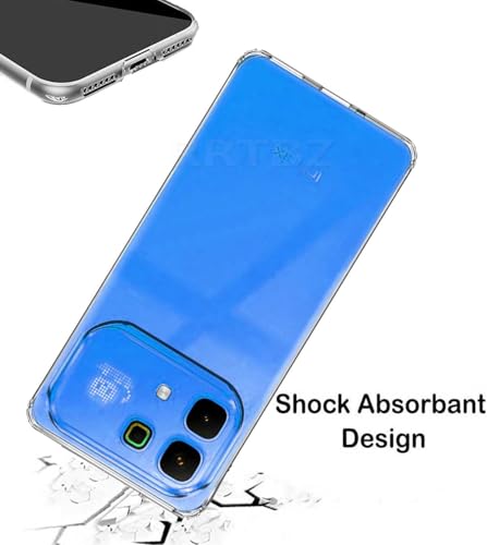 Image of Soft Silicone TPU Flexible Back Cover Compatible with Infinix Note 60 Pro 5G