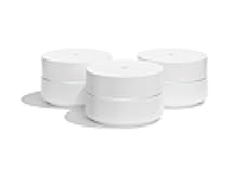 WiFi system, 3-Pack - Router Replacement for Whole Home Coverage (NLS-1304-25),White
