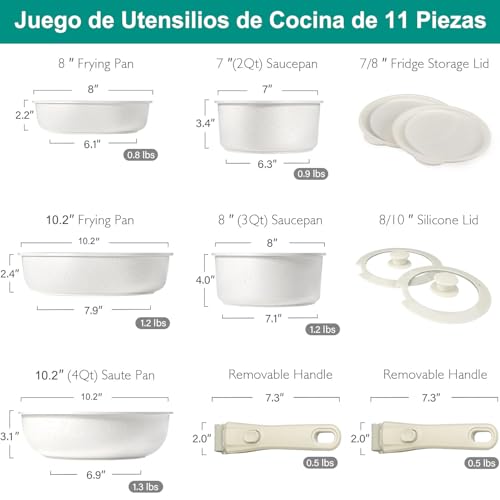 La Mejor Selección de Ollas de cerámica - los más vendidos. 17 Imagen adicional